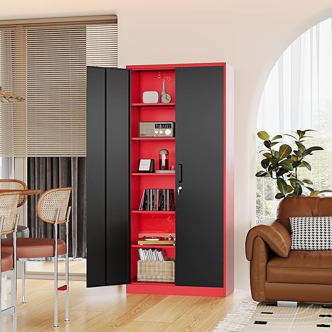 Metal Storage Cabinet-71” Tall Steel File Cabinets - Image 4