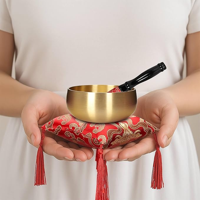 Tibetan Singing Bowl Set - Image 7