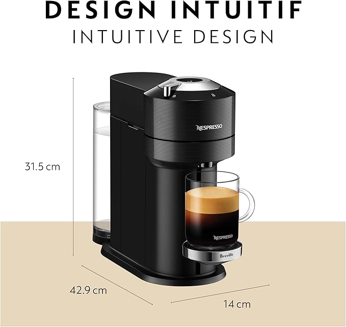Nespresso Vertuo Next Premium Coffee and Espresso Maker by Breville - Image 7