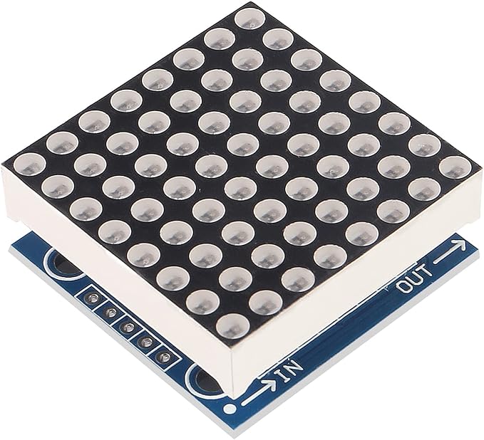 ACEIRMC 5PCS MAX7219 8x8 Dot Matrix LED Display Module 5V MCU Control MAX7219 - Image 4