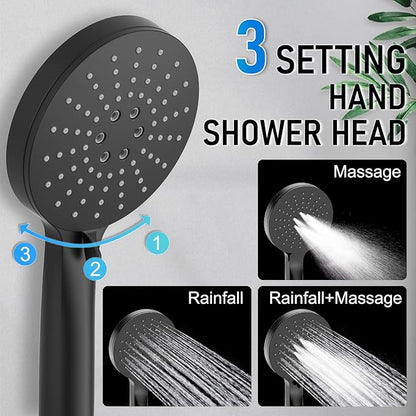 Iriber Thermostatic Shower System Wall Mount - Image 5