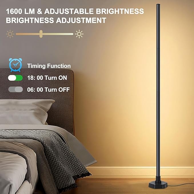 YTDRGB Corner Floor Lamp RGBW, LED Floor Lamp - Image 5