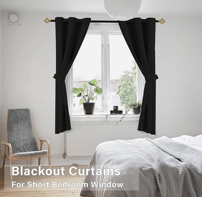 KOUFALL Halloween Curtains for Kitchen Bathroom, Short Sleep Out Blackout - Image 7
