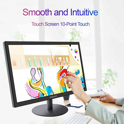 SKitphrati 18.5 Inch Touchscreen Monitor HD 1366x768, VESA Wall Mountable - Image 3