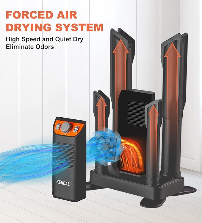 Boot Dryer for Work Boots, Shoe Dryer and Ozone Deodorizer, Portable Ski Boot - Image 3