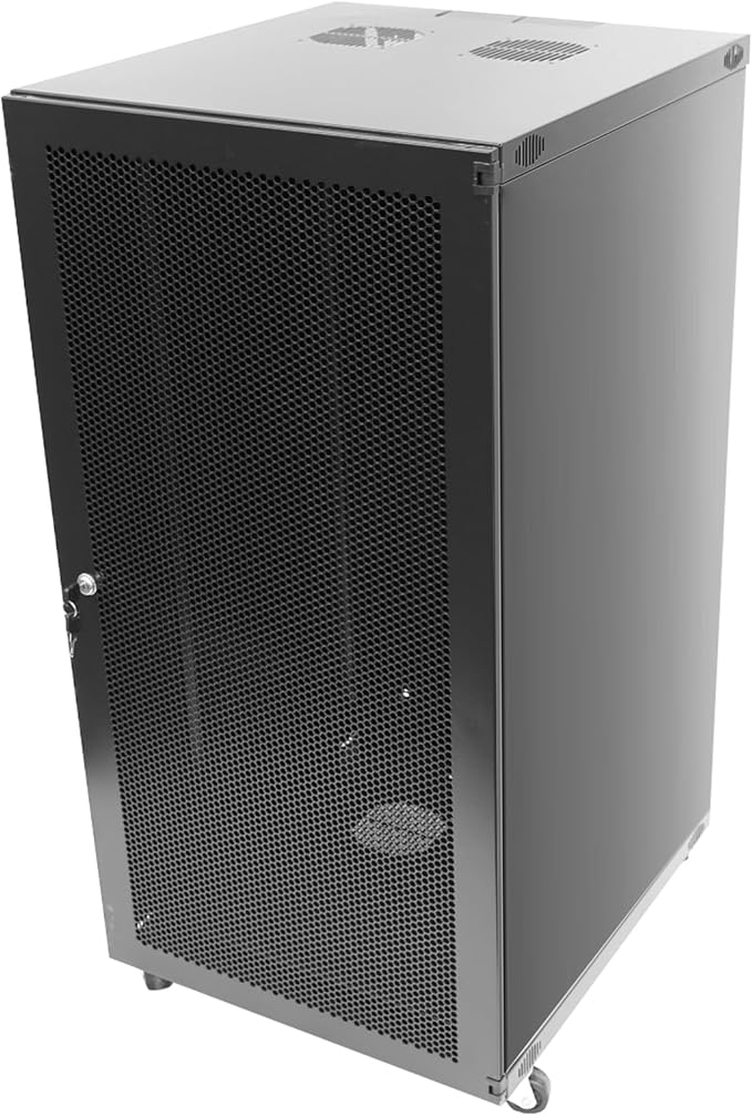 22U Server Cabinet Wall Mount Rack Enclosure - Image 3