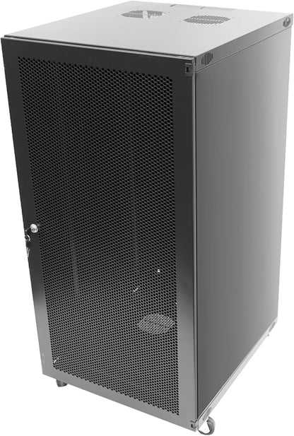 22U Server Cabinet Wall Mount Rack Enclosure - Image 3