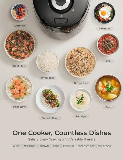 CUCKOO High Pressure Rice Cooker 10-Cup Uncooked / 20-Cup Cooked - Image 3