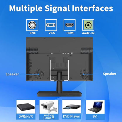 12.5 inch Security Monitor, Small Monitor - Image 4