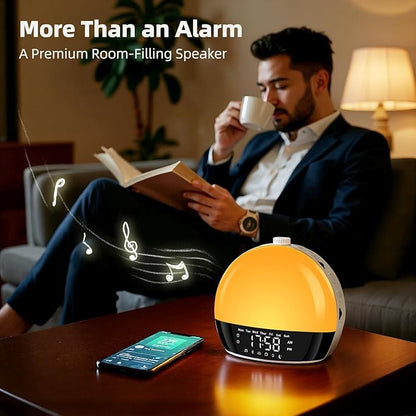 Risop Wake Up Light Sunrise Alarm Clock - Image 6