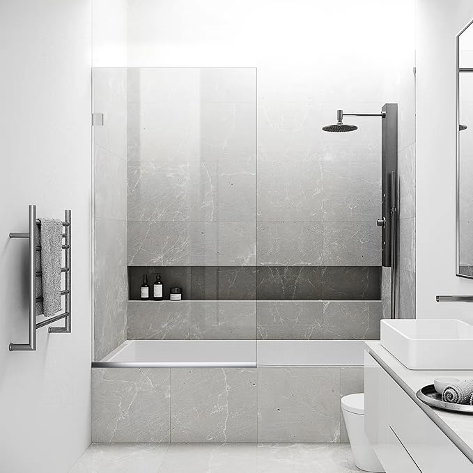 Bathroom Shower Glass Door 24 * 62" - Image 7