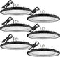 SOUTHLEVY 6 Pack UFO 200W LED High Bay Light, 5 ft Cable by SOUTHLEVY