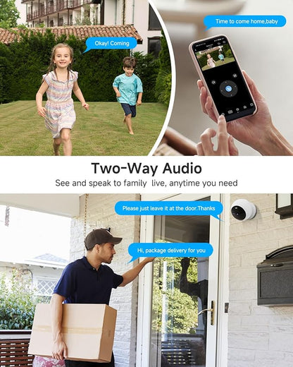 Noorio B200 Security Camera Wireless Outdoor Magnetic, 1080p Cameras - Image 3