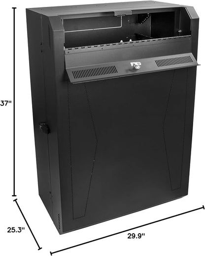 StarTech.com 8U 19" Vertical Wall Mount Server Rack Cabinet - Image 9