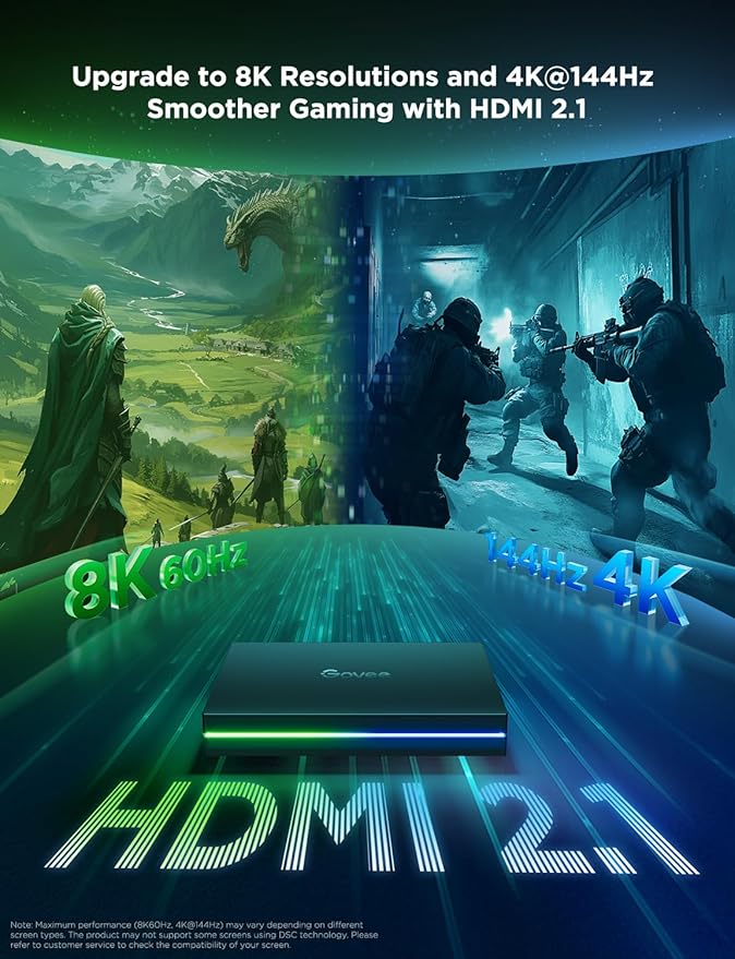 Govee HDMI 2.1 Sync Box 2, AI Sync Box - Image 2