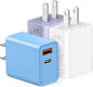 iPhone 15 16 17 Pro Max Charger, Upgraded Certified 3-Pack 20W Durable Dual by CSODINCE
