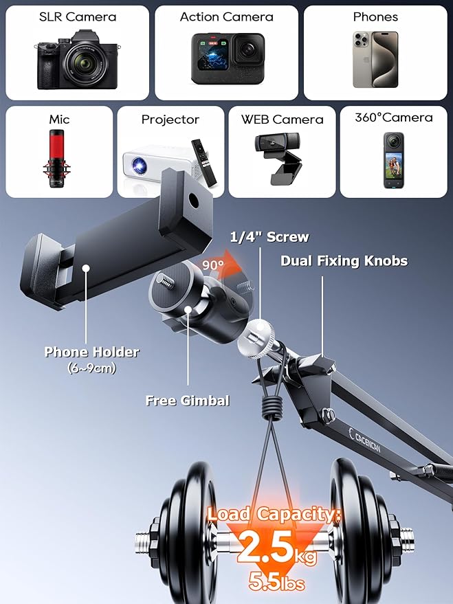 CACENCAN Camera arm Mount - Image 7
