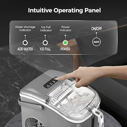 Crzoe Countertop Ice Maker Machine - Image 3