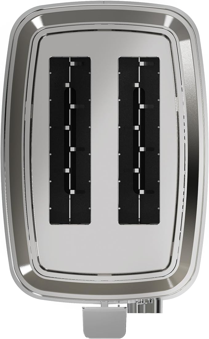 GE 2 Slice Black Stainless Steel Toaster, Extra Wide Slots - Image 7