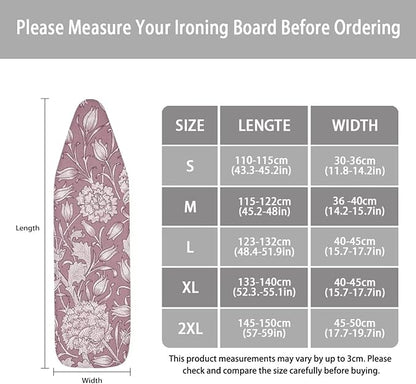 ZCFYGDX Ironing Board Cover, Scorch-Resistant Standard Nose Pocket, Elastic - Image 6