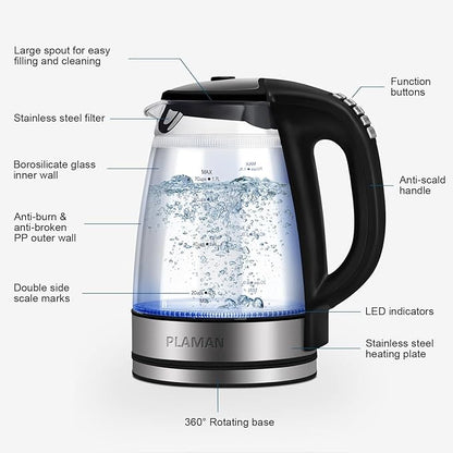 1500W Electric Kettle with Temperature Control - Image 7