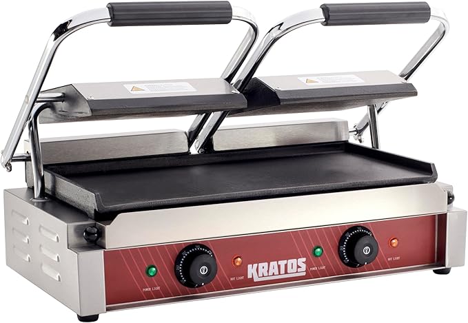 Kratos Commercial Electric Panini Sandwich Grill - Image 3