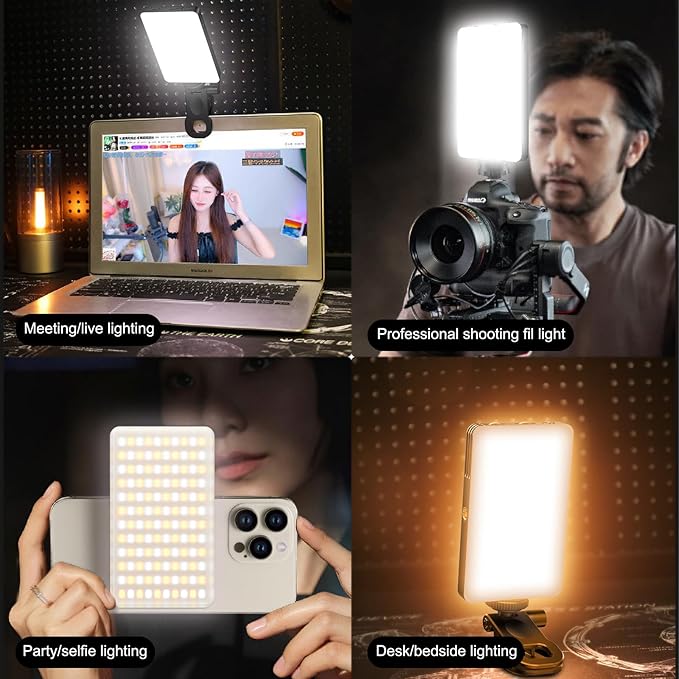 Magnet Phone Light, 160 LED Dual Side Selfie Light Compatible - Image 8