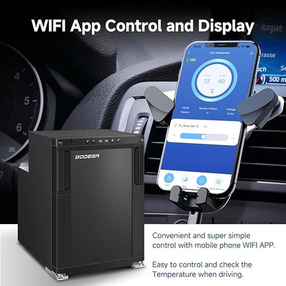 BODEGA [Upgraded 12 Volt Refrigerator, RV Refrigerator APP Control, 45L RV - Image 4