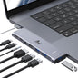 USB C Hub Adapter for MacBook Pro/Air M1M2M3 2022 2021 2020 13"15"16", 100W by LIONWEI