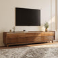 POVISON Fully-Assembled Mid Century Matte Sintered Stone TV Stand by POVISON