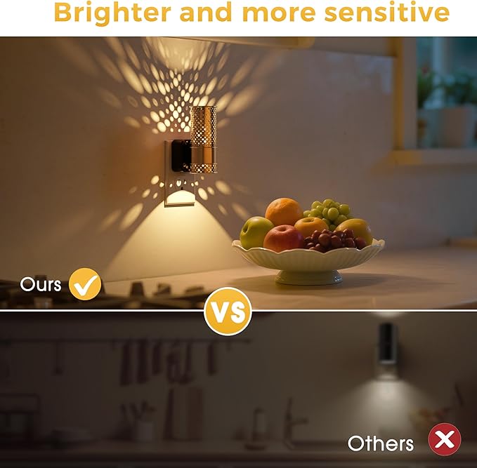 L LOHAS LED Night Light, Dimmable Night Lights Plug into Wall, Vintage - Image 6
