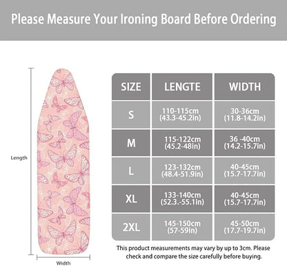 ZCFYGDX Breathable Ironing Board Cover Decor, Resist Scorching & Staining - Image 5