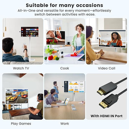 BIGASUO 32-Inch Portable Smart Screen 1080p Portable Monitor - Image 9
