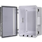 ABS Electrical Junction Box, Ventilated Design, Cable Grommets, IP65 Waterproof by ANIMACYN