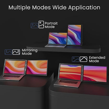 Laptop Screen Extender, Ultra-Thin 15.3" FHD 1200P 16:10 Portable Monitor - Image 6