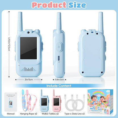 Video Walkie Talkies for Kids – Kids Walkie Talkies 2 Pack - Image 6