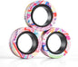 Magnetic Rings Fidget Toys for Adults, Fidget Spinner Rings for Anxiety Relief by FINGERROCK