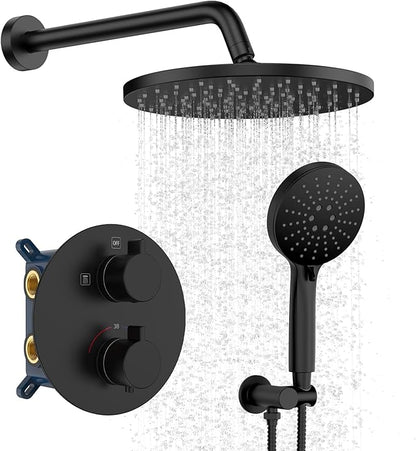 Iriber Thermostatic Shower System Wall Mount by Iriber