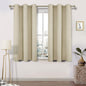 DWCN Living Room Curtains 45 Inches Long, Thermal Room Darkening Curtains Short by DWCN