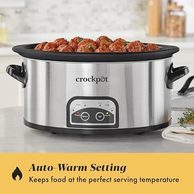 Crock-Pot 6 Quart Programmable Slow Cooker - Image 3