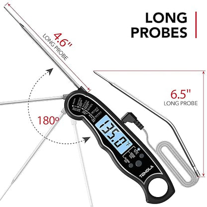 TEMOLA Meat Thermometer, Instant Read Food Thermometer - Image 5