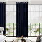 KOUFALL Blackout Curtains 108 Inches Long, Grommet Soft Satin Polyester by KOUFALL