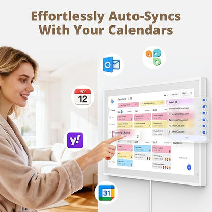 Dragon Touch Digital Calendar 21.5 Inch Touch Screen, Electronic Wall Calendar - Image 3