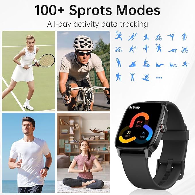 Smart Watches for Women Men - Image 6