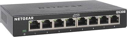NETGEAR 8-Port Gigabit Ethernet Unmanaged Essentials Switch by NETGEAR