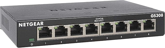 NETGEAR 8-Port Gigabit Ethernet Unmanaged Essentials Switch by NETGEAR