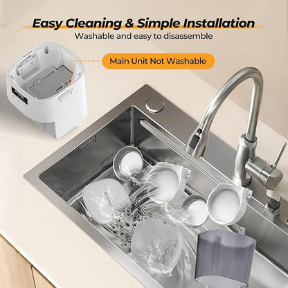 Automatic Cat Feeder with App Control, 5L Food Dispenser - Image 7