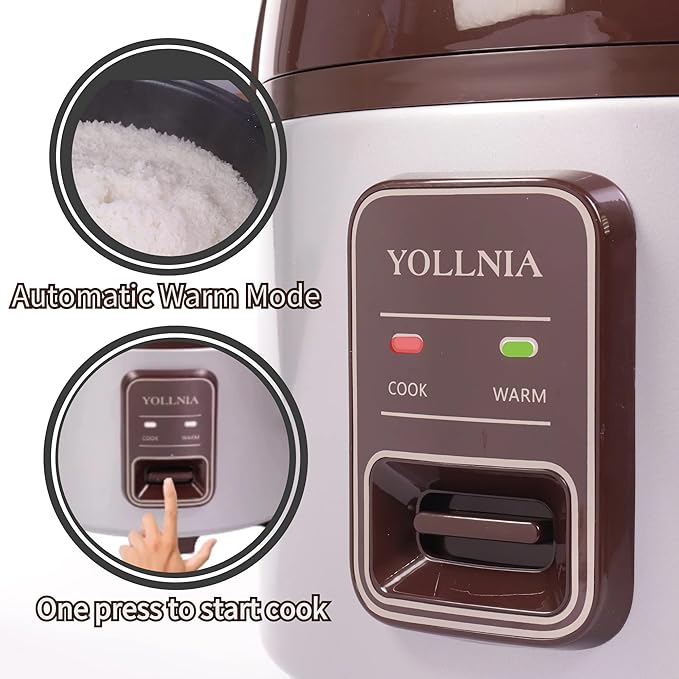 Commercial Large Rice Cooker & Food warmer | 13.8QT/65 Cup cooked rice | - Image 3