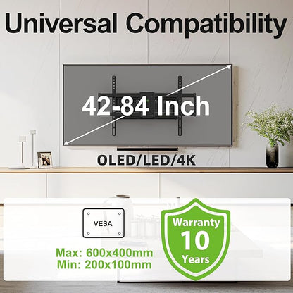 Full Motion Mount, USX MOUNT UL Listed TV Wall Mount - Image 5