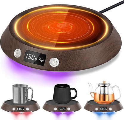 Kepwam Coffee Mug Warmer – 55W Fast Heating Coffee Warmer, 3 Temperature by Kepwam